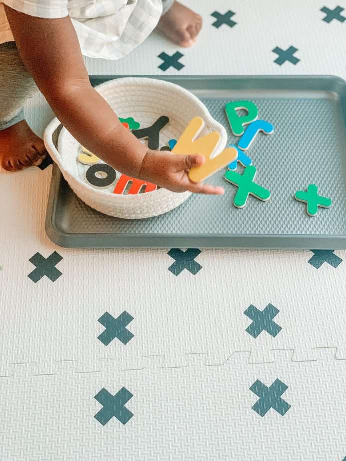 Simple Alphabet Activity For Toddlers | Low Prep