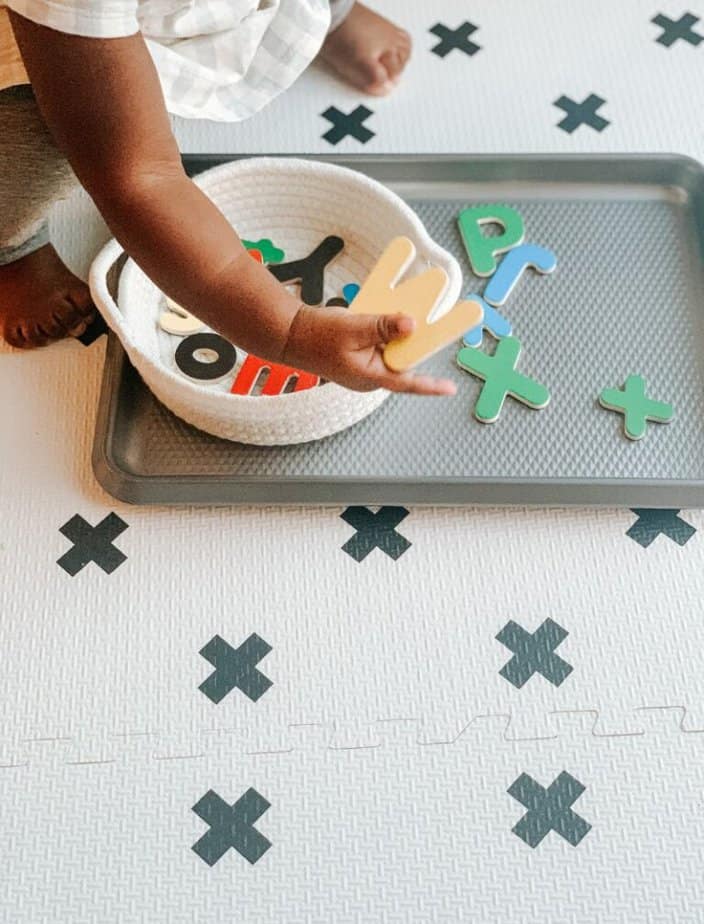 Simple Alphabet Activity For Toddlers | Low Prep