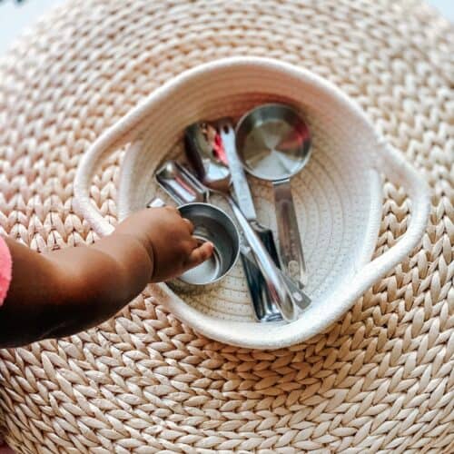 treasure baskets for toddlers