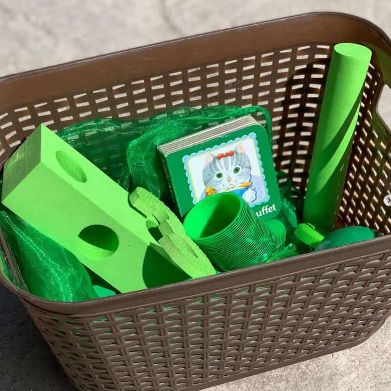 treasure baskets for toddlers 