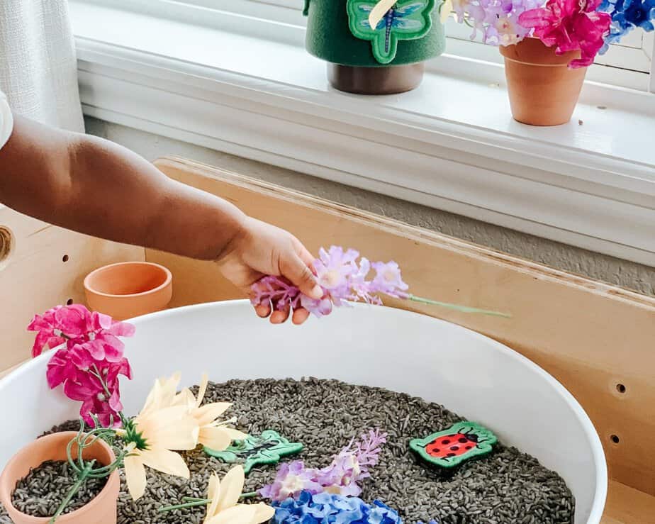 Garden Sensory Bin Garden Sensory Bin