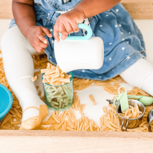 Simple Pouring And Scooping Activity For Toddlers Jasmine Ansah