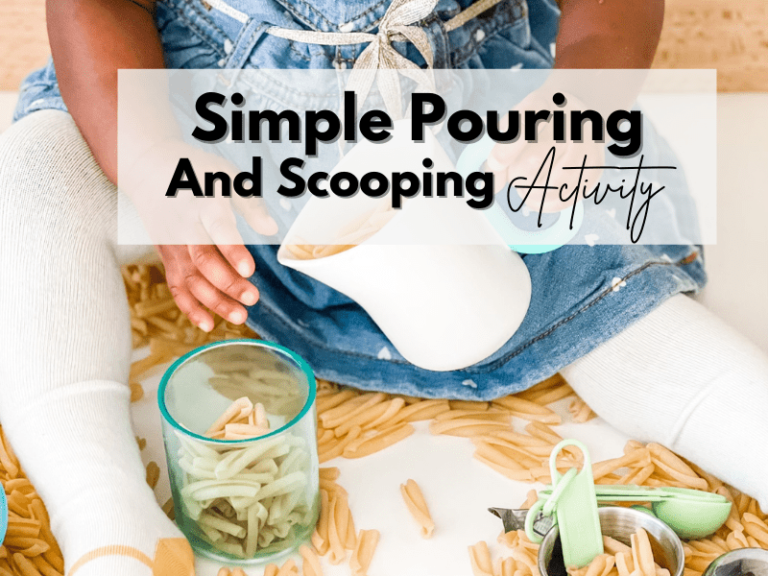 Simple Pouring And Scooping Activity For Toddlers Jasmine Ansah
