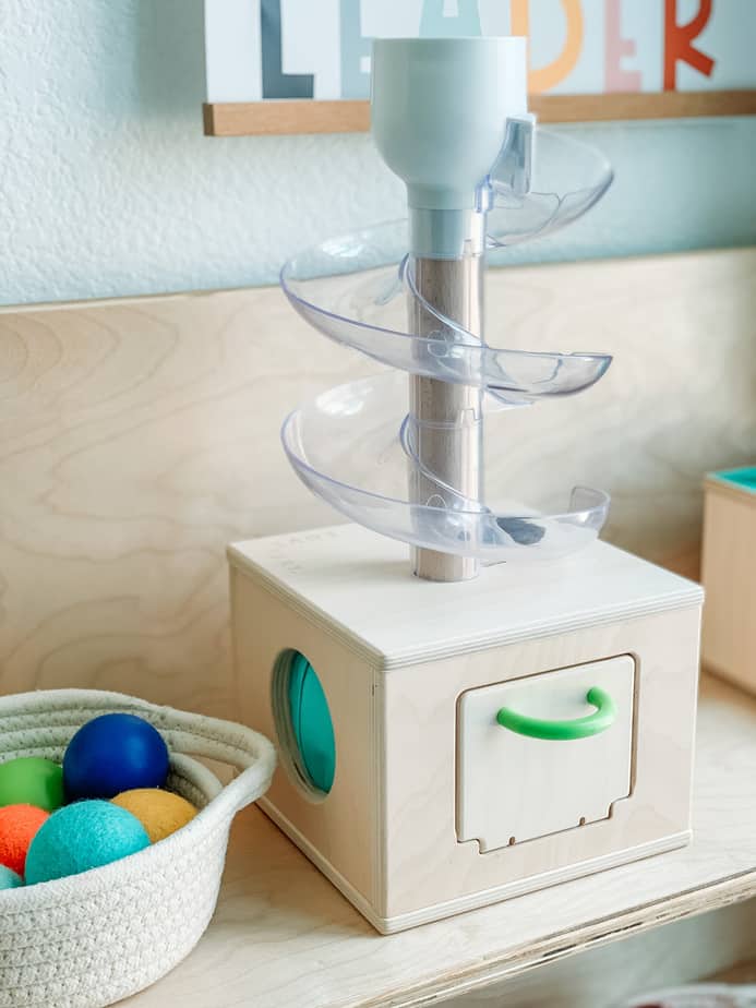 5 Fun Ways To Use The Ball Run From Lovevery Babbler Play Kit.