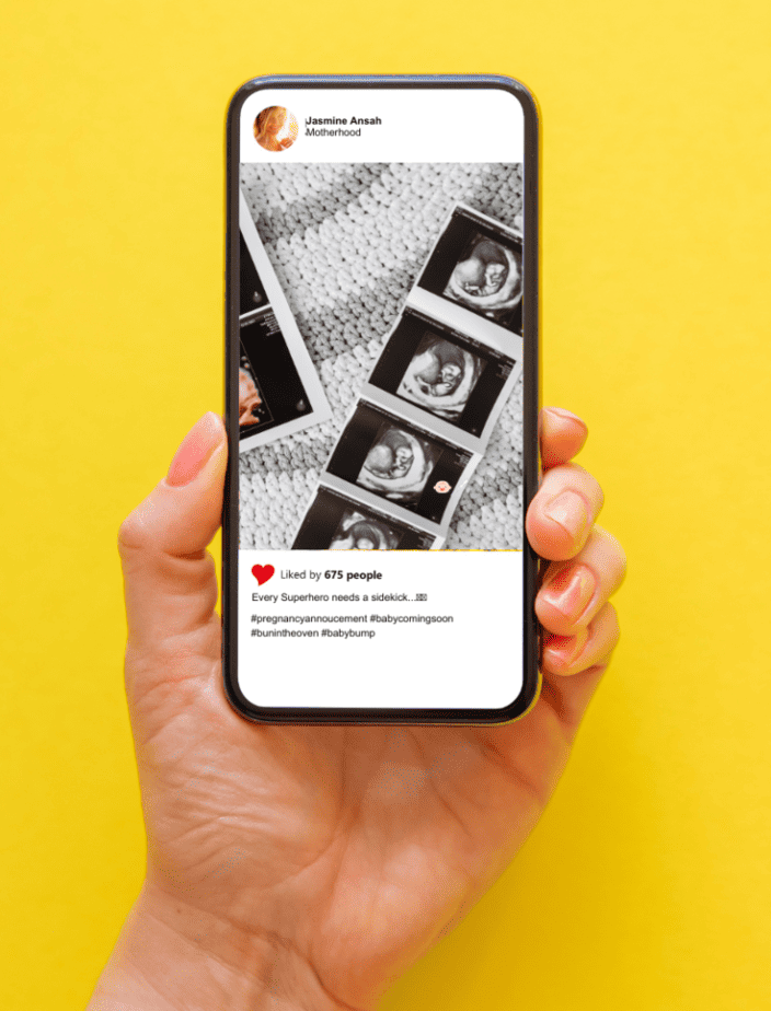 pregnancy instagram captions