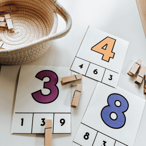 Counting activities for toddlers