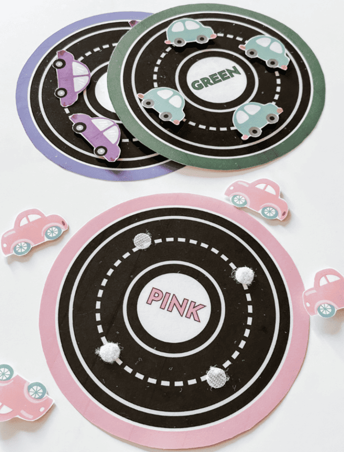 color activities for toddlers