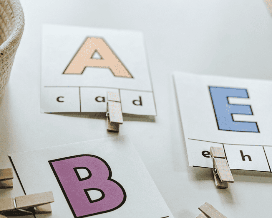 alphabet cloths pin printable