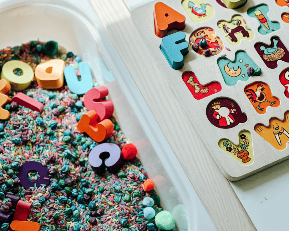 Sensory Alphabet Puzzle 