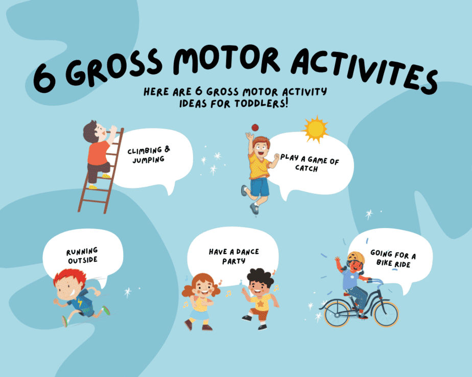 Gross motor activities for toddlers