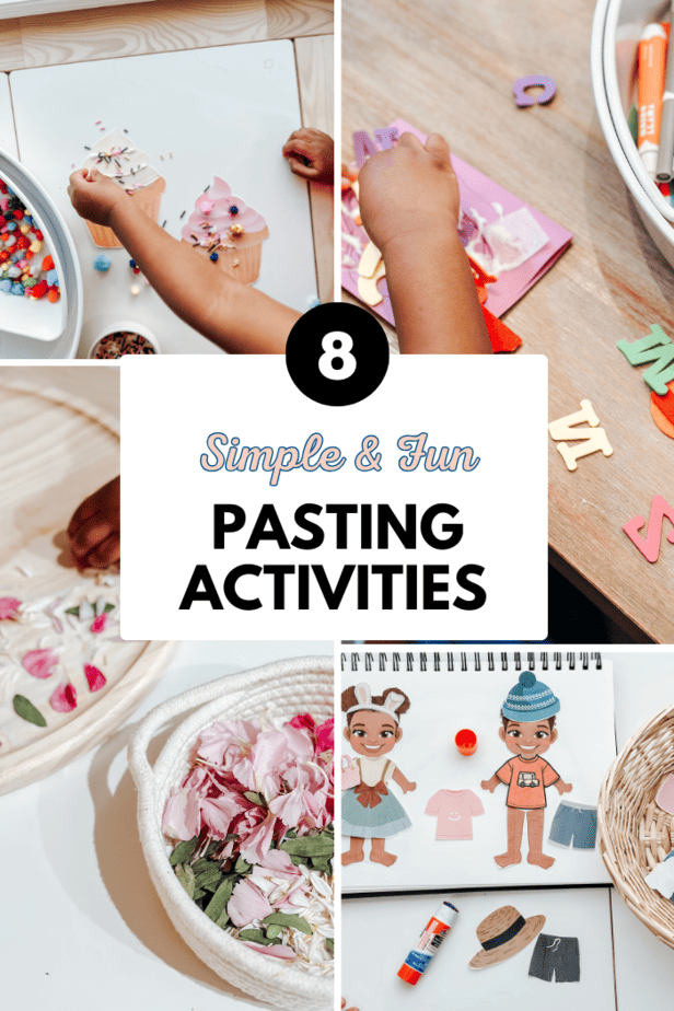 8 Low-Prep Pasting Activities For Toddlers