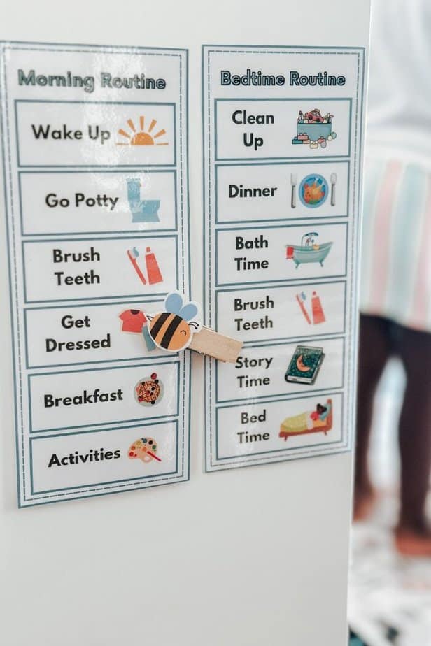 Routine Charts For Toddlers: FREE PRINTABLE