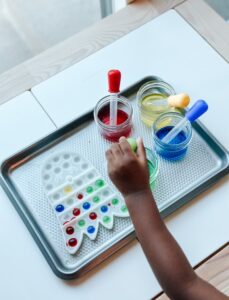 color mixing activity for preschoolers