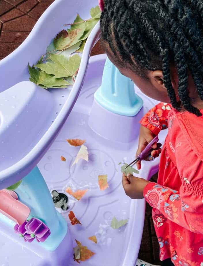 Leaf Cutting Activity Preschool