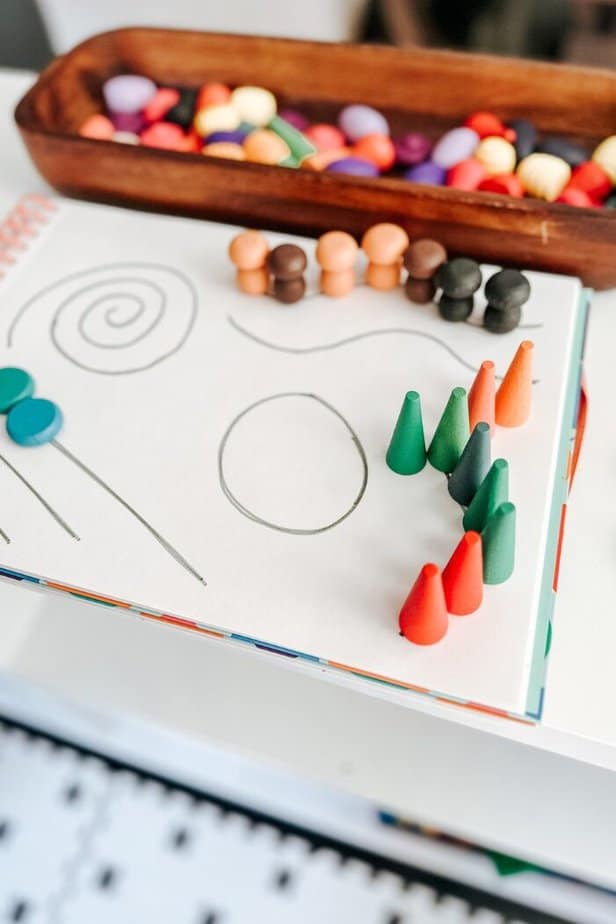 Loose Parts Activity For Preschoolers | Activity Mats