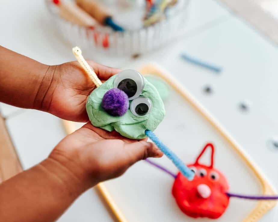 Monster Playdough Activity