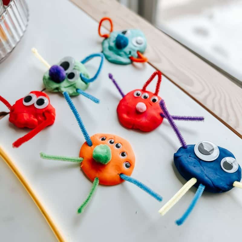 Monster Playdough Activity