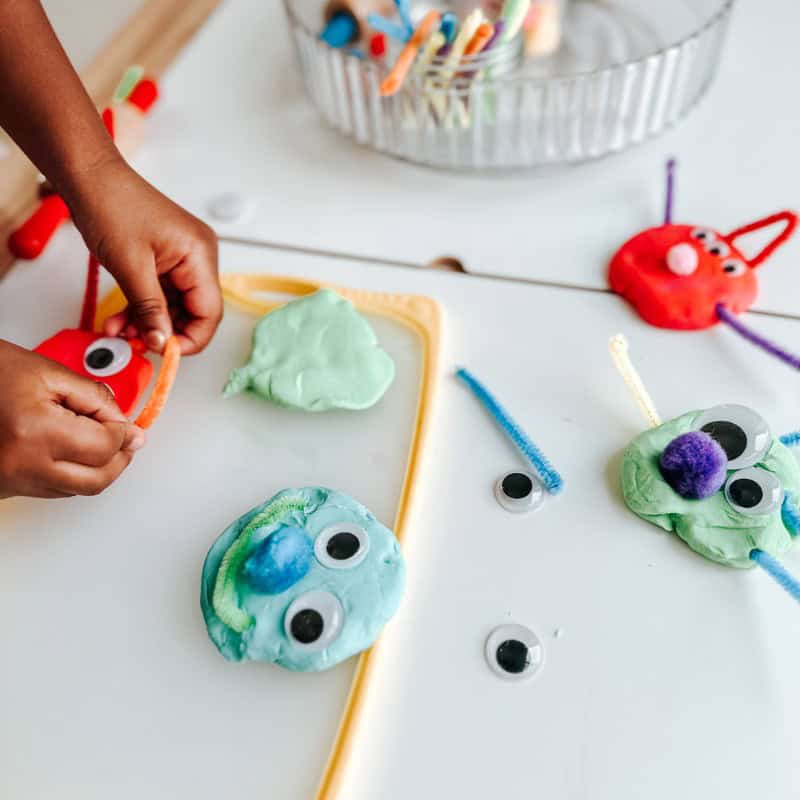 Monster Playdough Activity