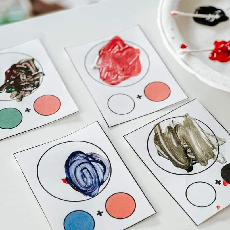 Fun Color Mixing Activity For Preschool