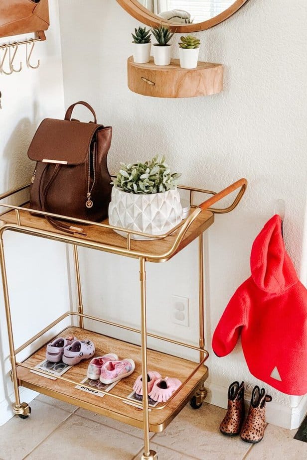 How To Set Up Montessori Entryway | Small Space