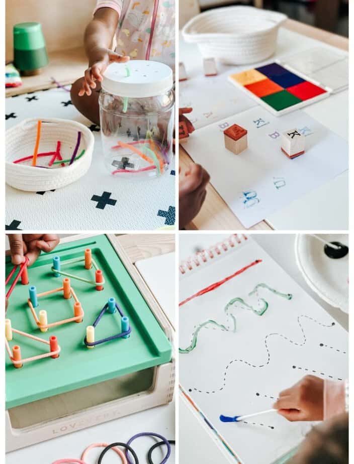 fine motor activities for toddlers