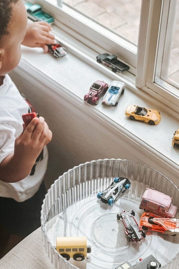 Simple Window Car Activity For Toddlers