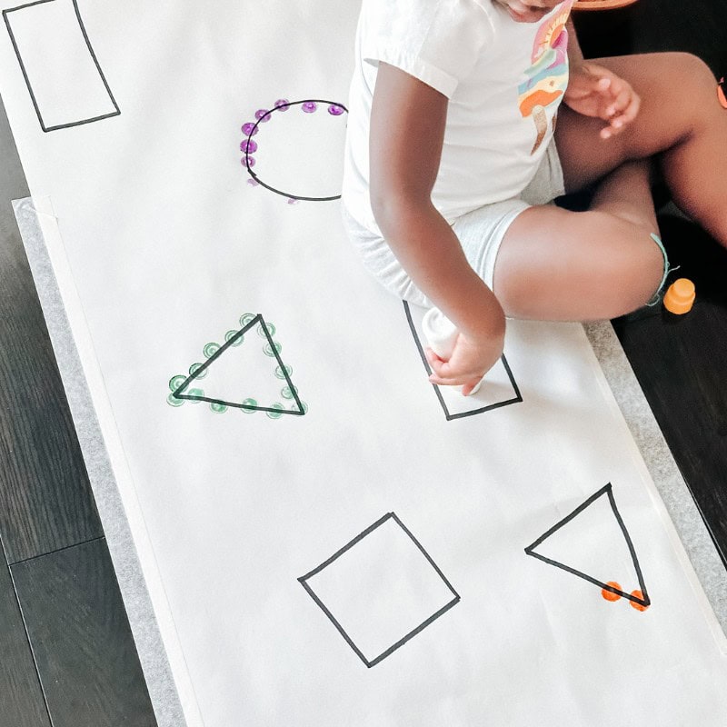 Shape Activity For Toddlers Shape Activity For Toddlers