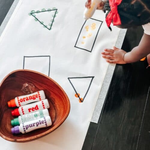 Shape Activity For Toddlers