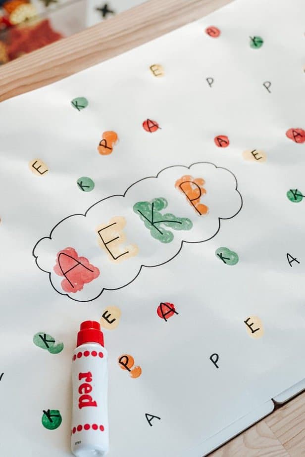 Fun Matching Alphabet Activity For Toddlers