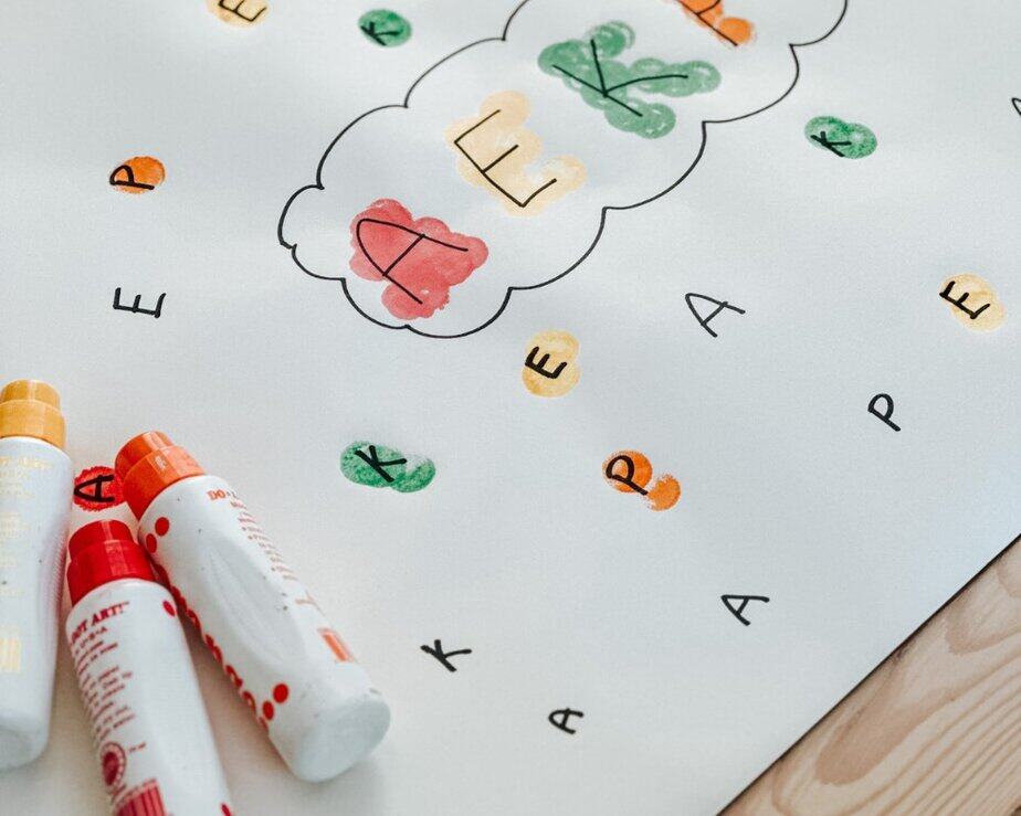 alphabet activity for toddlers