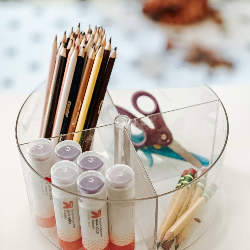 homeschool organization for small spaces