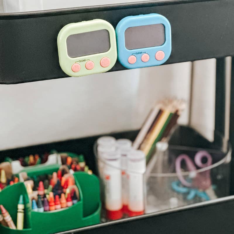 homeschool organization for small spaces