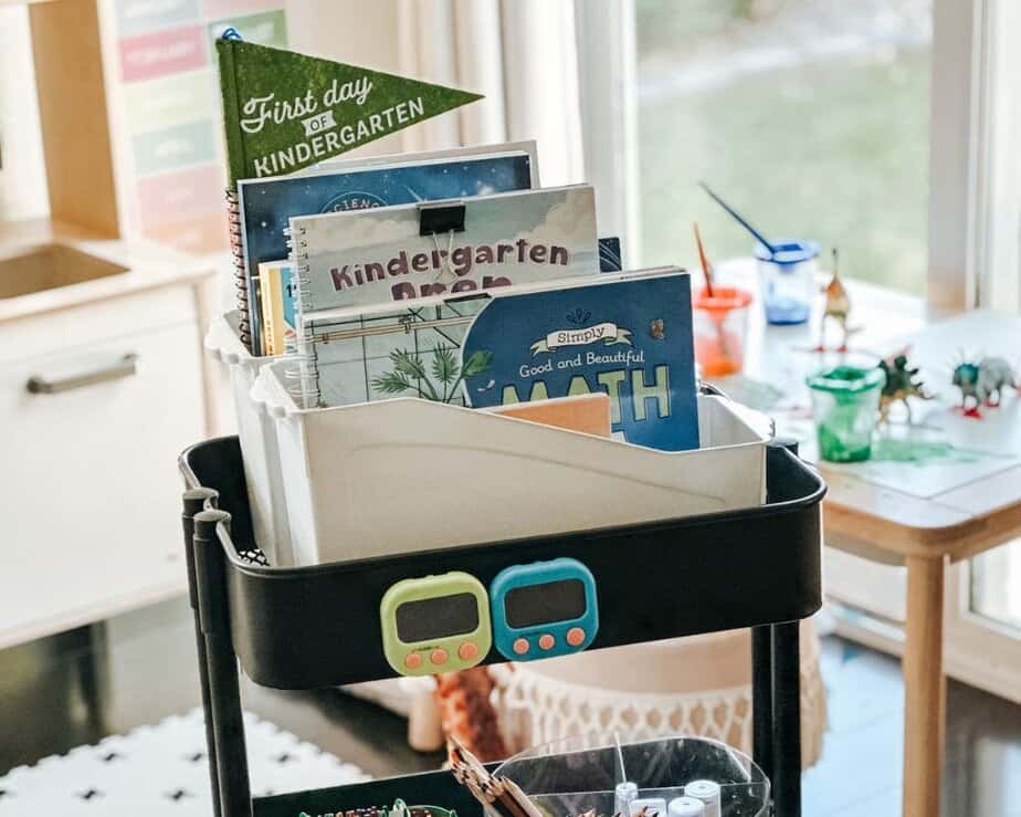 homeschool organization for small spaces