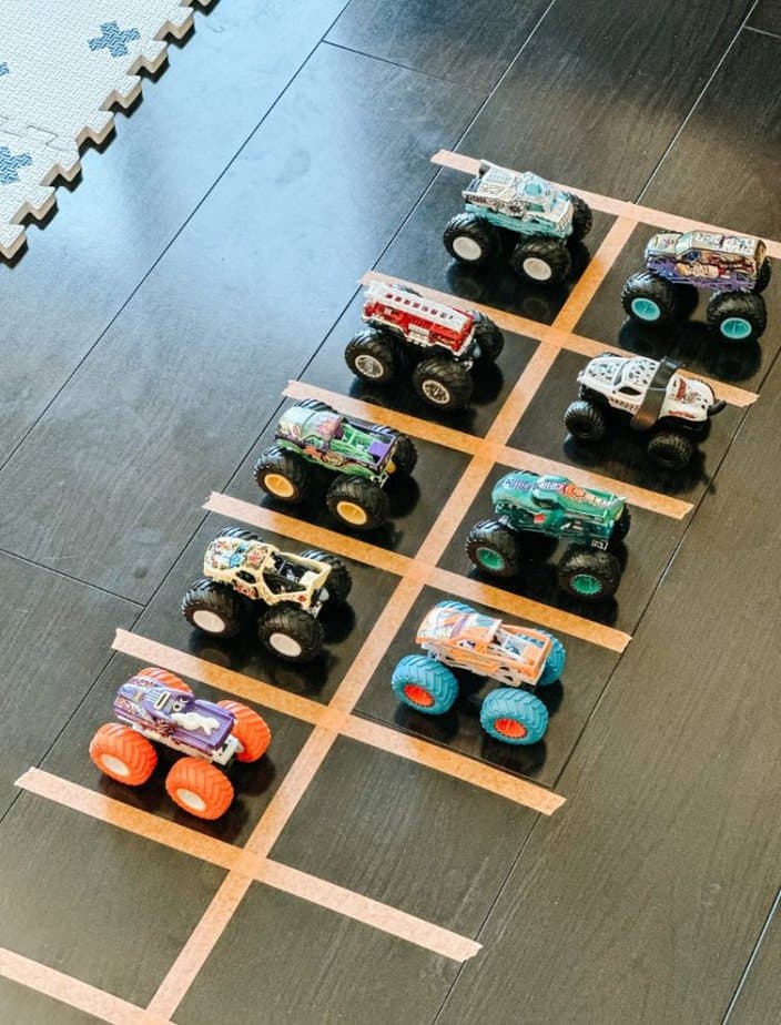monster truck activity for kids