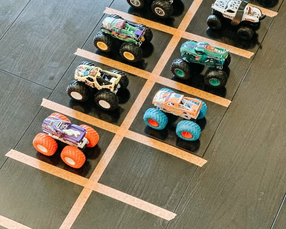 monster truck activity for kids