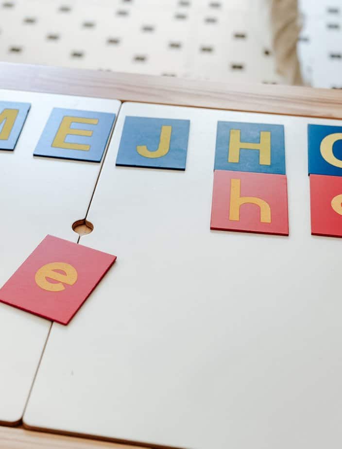 Alphabet Sand Letters Activity